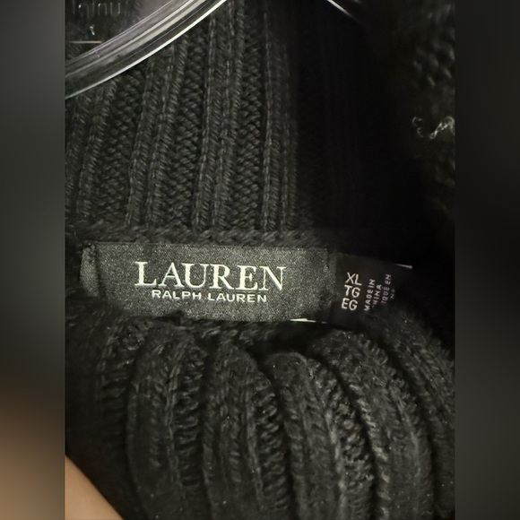 Ralph Lauren Cotton Blend Fair Isle Pattern Turtleneck Sweater NWT XL $195 - Picture 2 of 5